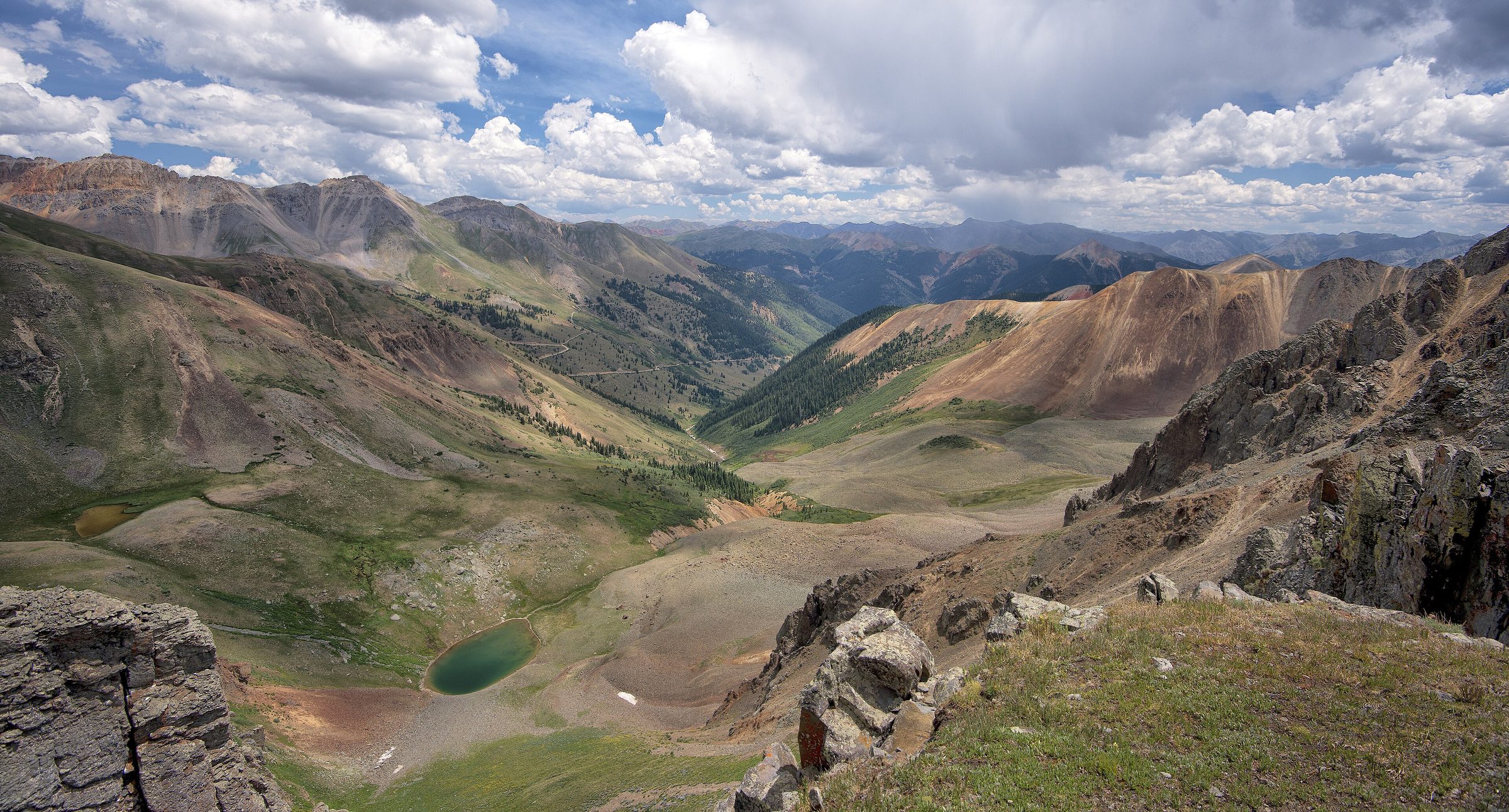 High-country basin at first light